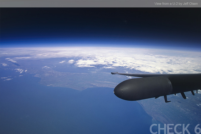 View from a U-2 by Jeff Olsen