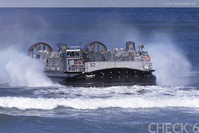 US Marine Corps LCAC - by George Hall